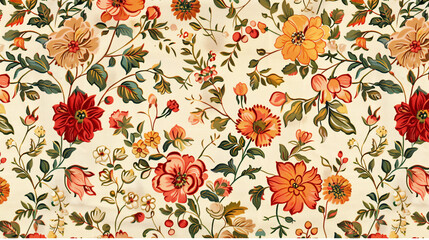 The floral pattern with floral motifs, presented in the fall collection, enriched with elements of Mughal art, is an expression of elegance and sophistication.