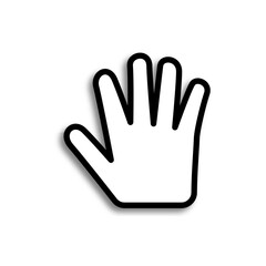 Obraz premium Hand mouse cursor on transparent background png