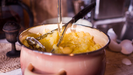 soup in a bowl
