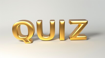 Quiz, test, exam, assessment. Quiz concept. Quiz time