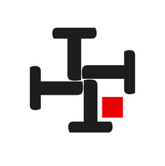 t company monogram 