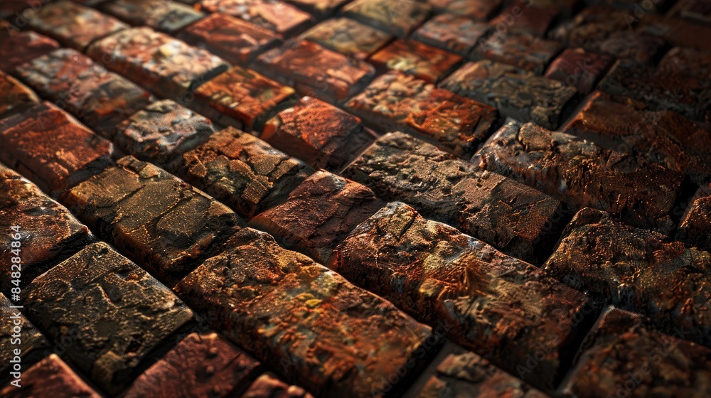 Canvas Prints background made of bricks