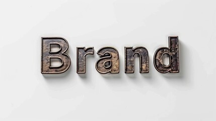 Business Name symbol created in Art Deco Typography.