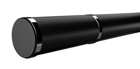 Black Chrome 3D Object