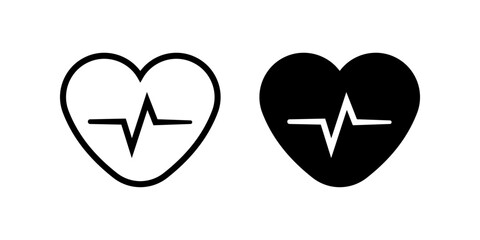 Health icon set. flat illustration of vector icon