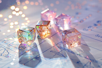 Astrology. Astrologer calculates natal chart and makes a forecast of fate Tarot cards, Fortune telling on tarot cards magic crystal, occultism, Esoteric background. Fortune telling,tarot predictions