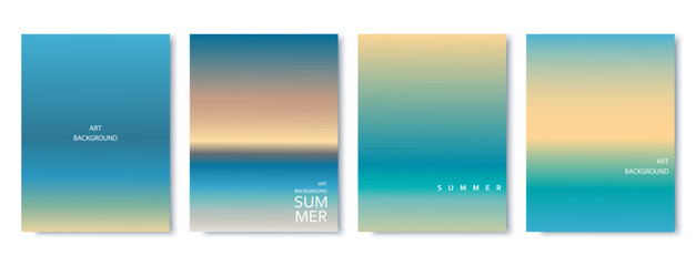 Obraz premium Abstract gradient, vector illustration. Cover, brochure, flyer template, minimalist style. Modern design for social networks, postcards.