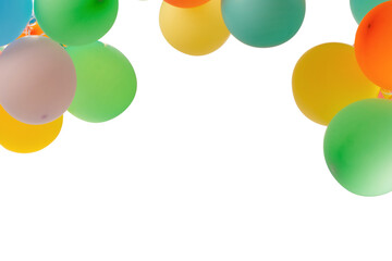 A Ballon isolated on a white background.