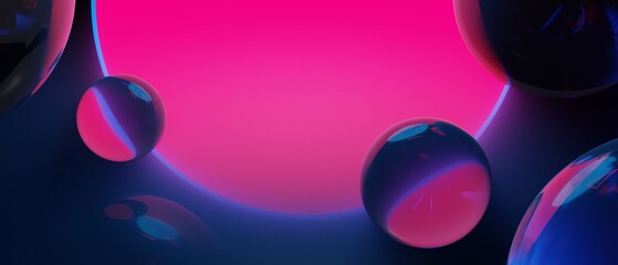 3d illustration rendering of gamer technology futuristic cyberpunk sci-fi display podium, gaming scifi stage pedestal abstract  background