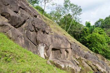 Unakoti a hindu archaeological site of bas relief structures from the ninth century. A must visit...