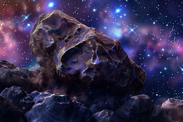 A big rock in space