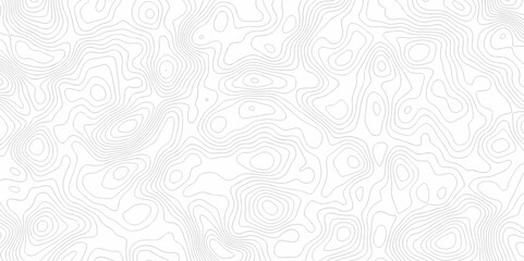 Vector black and white diagram Topographic contour map lines. Seamless pattern with lines Topography map. Geographic mountain relief diagram line wave grid landscape stripe carve pattern background.