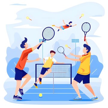 Tennis Court clip art preview