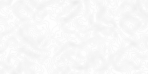 Vector black and white diagram Topographic contour map lines. Seamless pattern with lines Topography map. Geographic mountain relief diagram line wave grid landscape stripe carve pattern background.