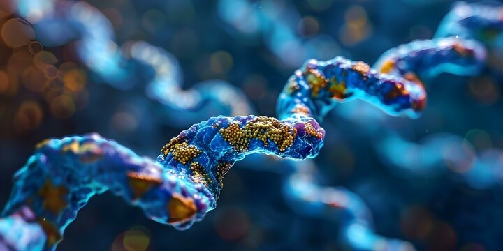 Understanding the Role of Telomeres as Protective Caps at Chromosome Ends. Concept Genetics, Telomeres, Chromosomes, Aging, DNA Repair
