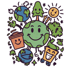 Earth Day illustration