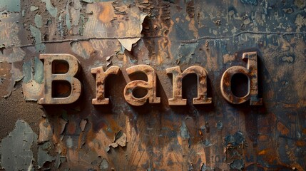 Copper Patina Identity and Trademark concept art poster.