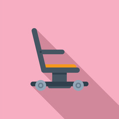 Electric wheelchair icon representing mobility assistance and accessibility for individuals with physical disabilities, highlighting the importance of inclusive design and support