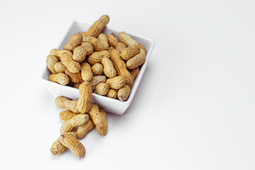 peanuts in a bowl