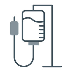 Blood Bag Line Fill Icon