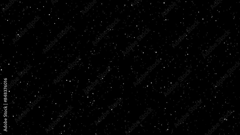 Wall mural space background loop animation 4k video. flying through the stars in outer space motion graphic.