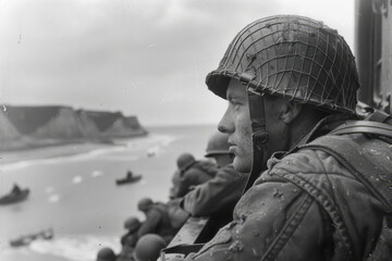 Efficient D-Day Deployment: Allied Troops Streamline Normandy Landings