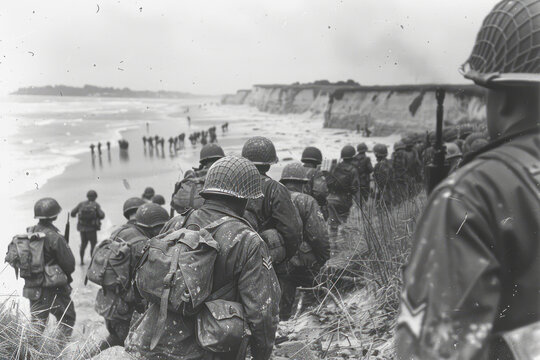 Efficient D-Day Deployment: Allies Streamline Troop Landings in Normandy