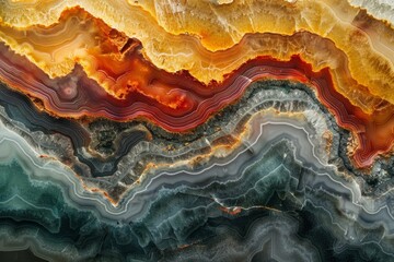 Obraz premium Gemstone agate color gradient pattern