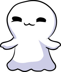Halloween ghost illustration