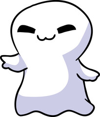Halloween ghost illustration