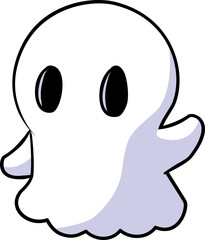 Halloween ghost illustration