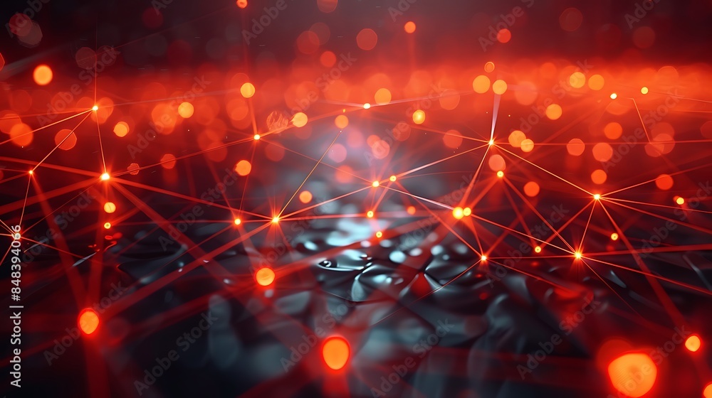 Poster abstract tech graphic background image