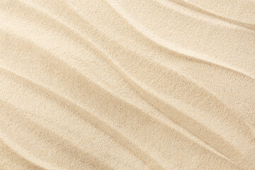 Plakat beach sand background with natural wave pattern