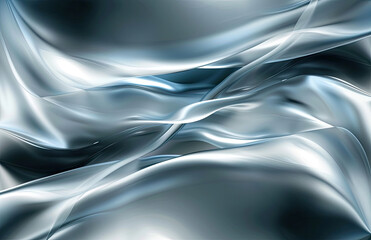 Obraz premium Grey abstract fabric background. Created with Ai