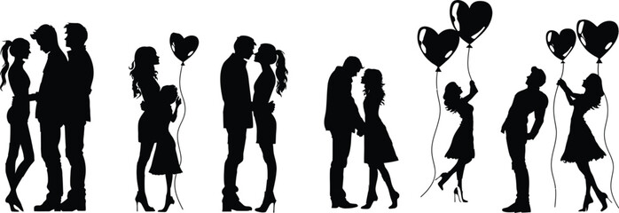 Love silhouette