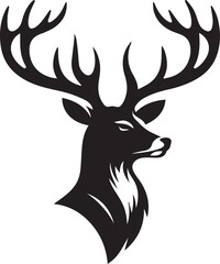 deer silhouette vector