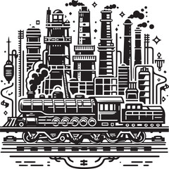 background with city