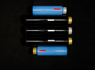 metal containers made of aluminum alloy, for storage and transportation of sprays and aerosol liquids