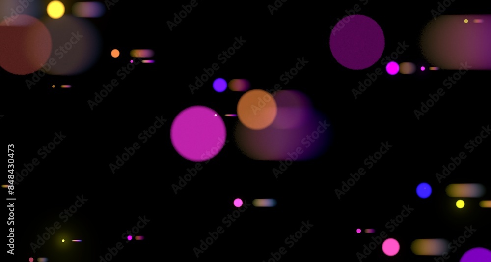 Poster light wave background, 3d rendering, abstract background