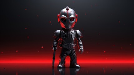 Fototapeta premium robot in space