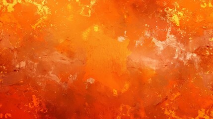Dynamic orange and gold abstract texture with brush strokes, perfect for modern and artistic design.