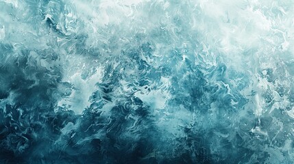 Fototapeta premium Icy Abstract Background with Frosty Textures and Cool Tones