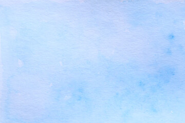 beautiful light blue watercolur background with empty space