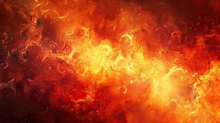 Fiery red and orange abstract background with dynamic patterns
