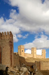 Naklejka premium Castle of Molina de Aragon, Guadalajara province, Spain.