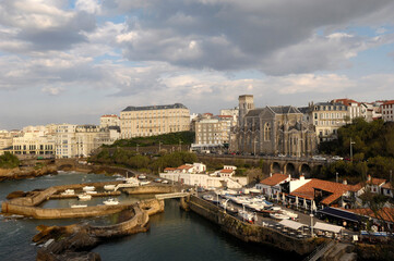 Port des pecheurs, Fishermen's Harbour, Biarritz, Aquitaine, Basque Country, France