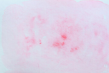 hand painted light red watercolour background with free space