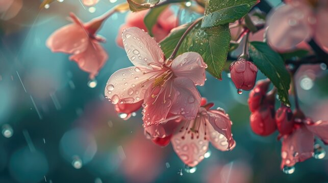 Flowers that blossom following rain