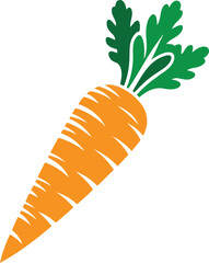 Carrot Vector icon