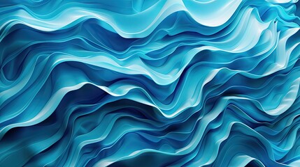 Fototapeta premium Mesmerizing underwater abstract background with various shades of blue
